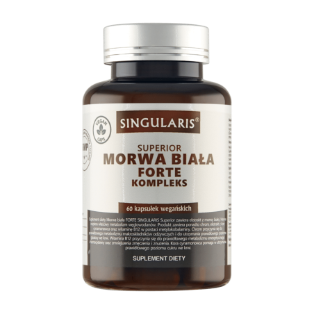 Singularis Morwa Biała Forte Kompleks 60 kaps - na trawienie i cukier
