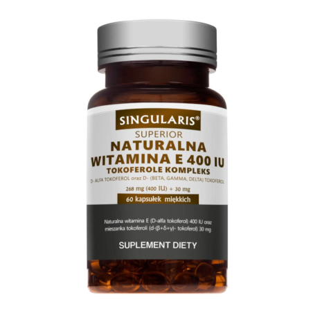Singularis Witamina E 400IU - Naturalne tokoferole dla zdrowej skóry