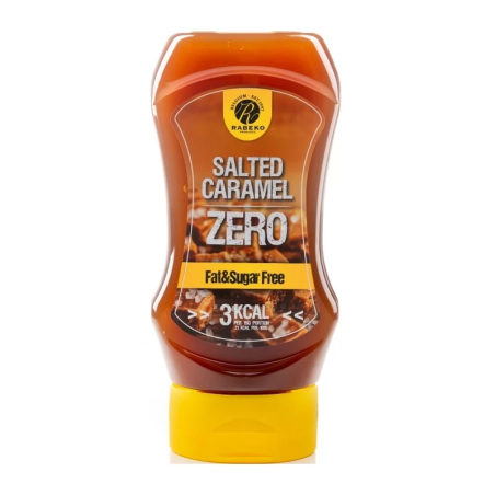 Rabeko Zero Sauce Salted Caramel 350ml - Sos 0 kcal