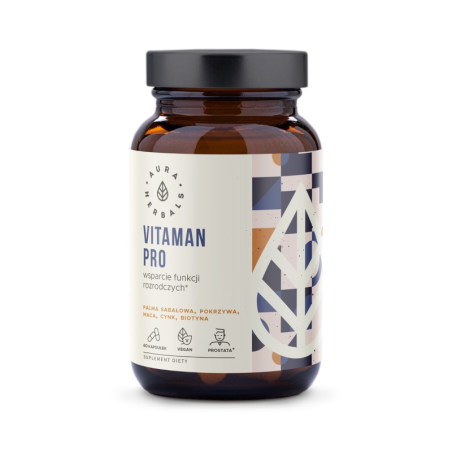 Aura Herbals Vitaman Pro - Wsparcie dla Mężczyzn