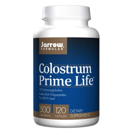 Jarrow Formulas Colostrum Prime Life 500mg 120 kaps - Wsparcie Odporności