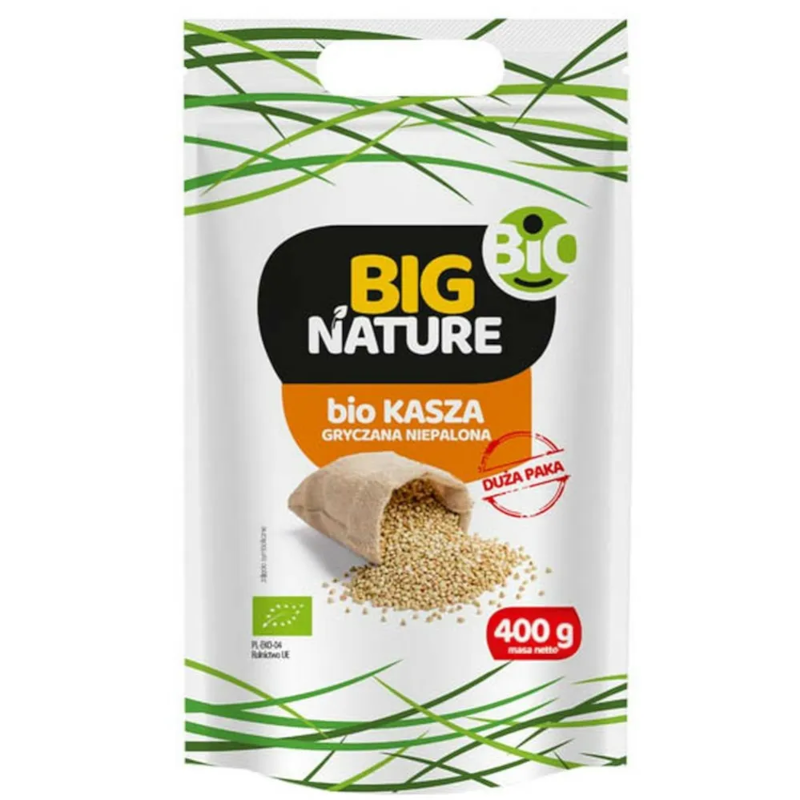 Big Nature Kasza Gryczana Bio 400g - Zdrowa Żywność