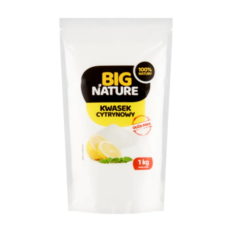 Big Nature Kwasek Cytrynowy 1000g - Zdrowa Żywność