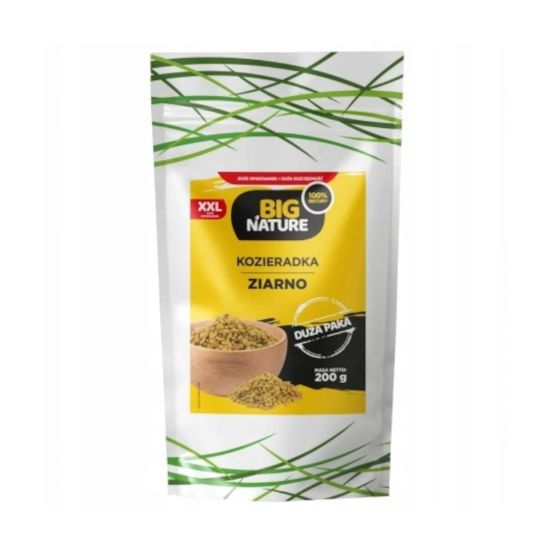 Big Nature Kozieradka Ziarno 200g - Biotechsklep.pl