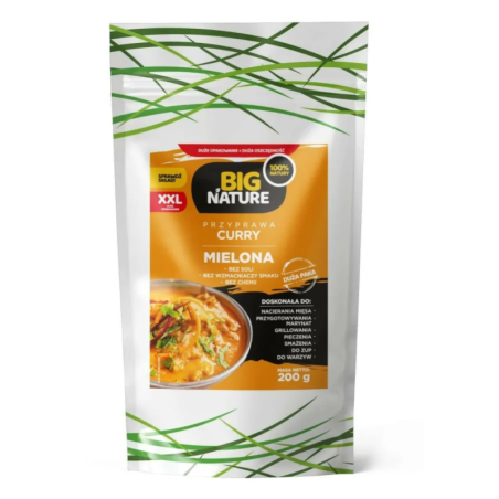Big Nature Curry 200g - Przyprawa Mielona