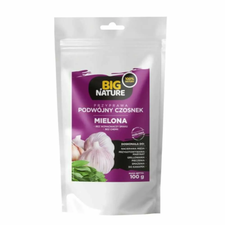 Big Nature Czosnek Podwójny 100g - Intensywny Smak