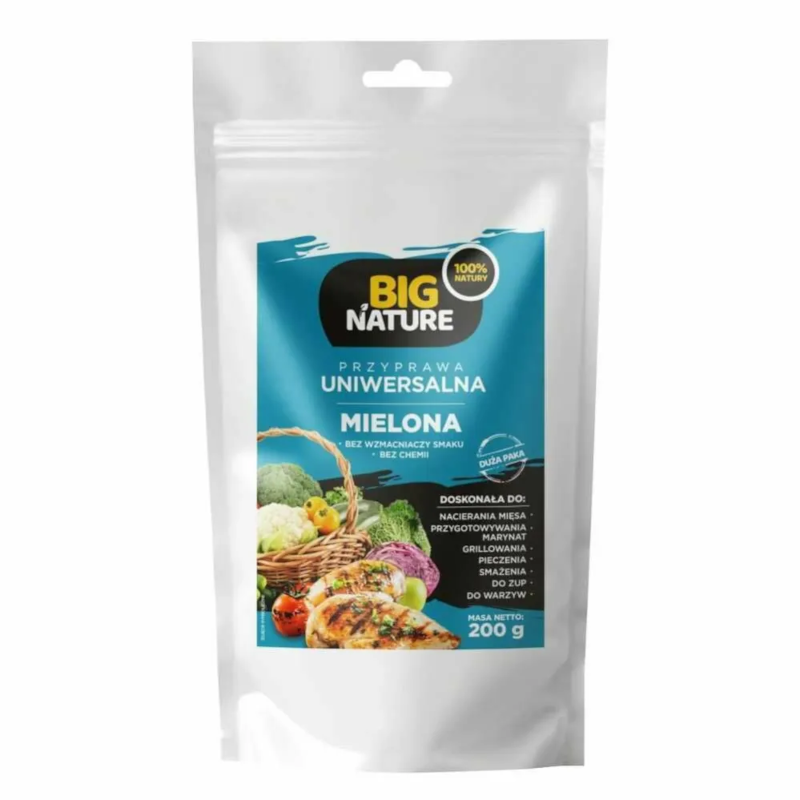 Big Nature Przyprawa Uniwersalna Mielona 200g - Sklep Biotech