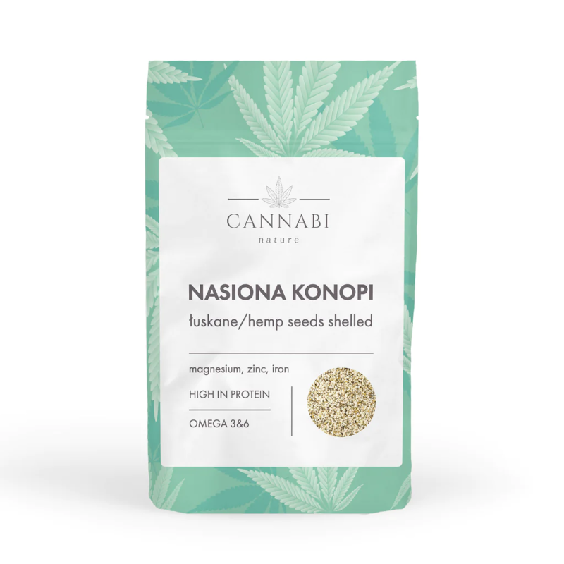 Intenson Nasiona Konopi Łuskane 1000g - Zdrowe Przekąski