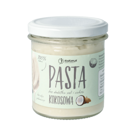 KruKam Pasta Kokosowa 300g - Zdrowa Żywność | biotechsklep.pl