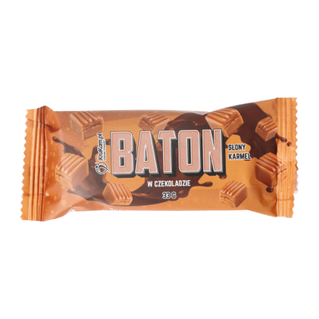 KruKam Baton Daktylowy Słony Karmel 33g - Zdrowa Przekąska