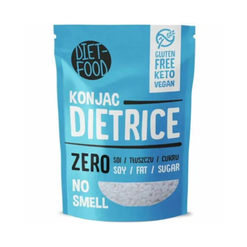 Diet-Food Makaron Shirataki Konjac Rice 200g - Niskokaloryczny i Bezglutenowy