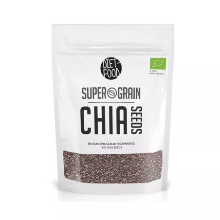 Diet-Food Chia Nasiona Bio 200g - Zdrowa Żywność