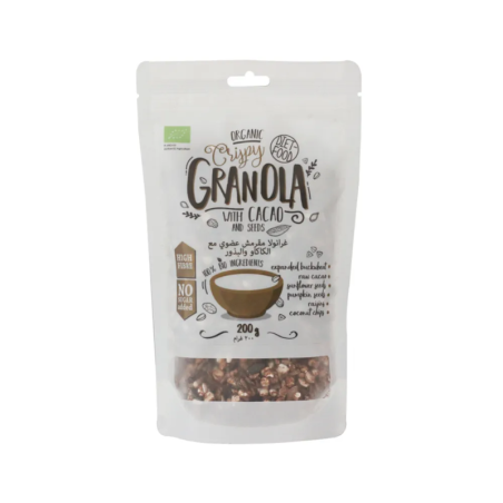 Diet-Food Granola Kakao Bio 200g - Zdrowe śniadanie