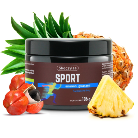 Skoczylas Sport Ananas, Guarana - Przedtreningówka | Biotechsklep.pl