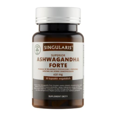 Singularis Ashwagandha Forte 620mg - Adaptogen na stres