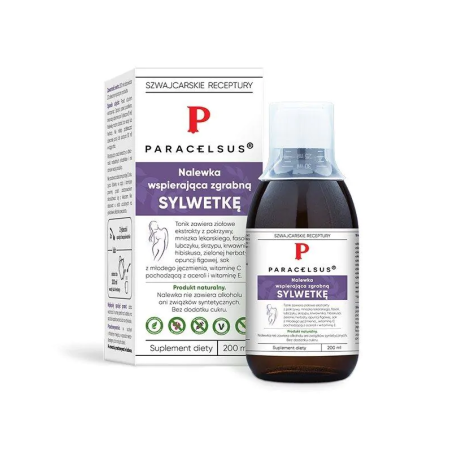 Aura Herbals Nalewka Paracelsusa Zgrabna Sylwetka 200ml - Spalacz Tłuszczu