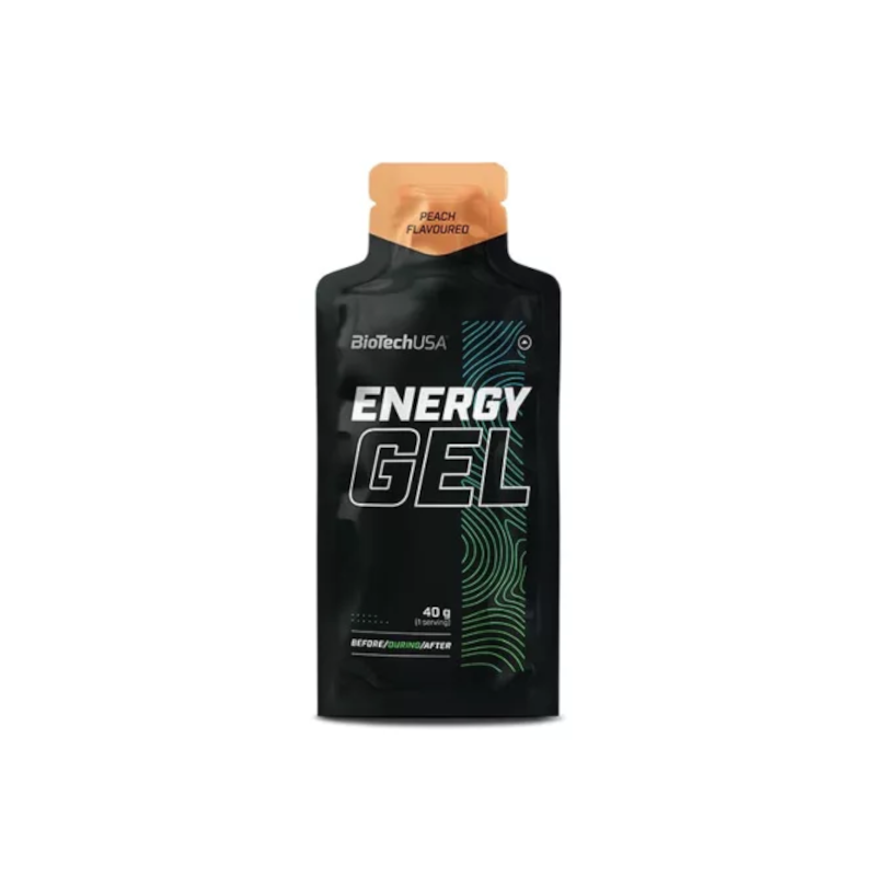 BioTechUSA Energy Gel Peach 40g - Żel energetyczny dla sportowców