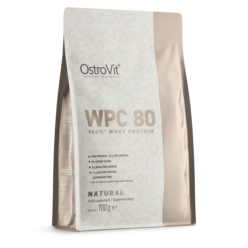 OstroVit WPC 80 Naturalny 700 g - Odżywka Białkowa
