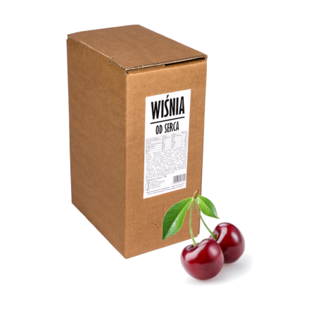 Sadvit Sok Wiśnia 100% 5L - Naturalny Sok Wiśniowy | Biotechsklep.pl