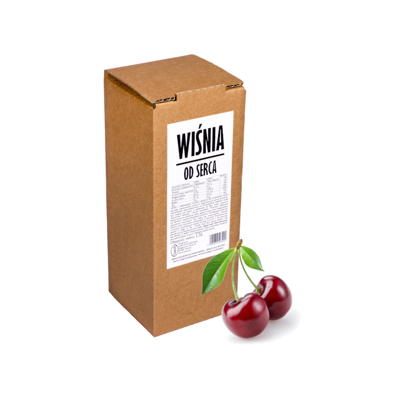Sadvit Sok Wiśnia 100% - 1.5L | Naturalny sok wiśniowy