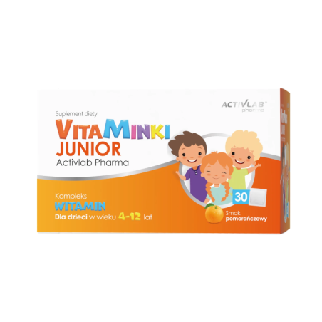 Activlab VitaMinki Junior - Witaminy dla dzieci w saszetkach