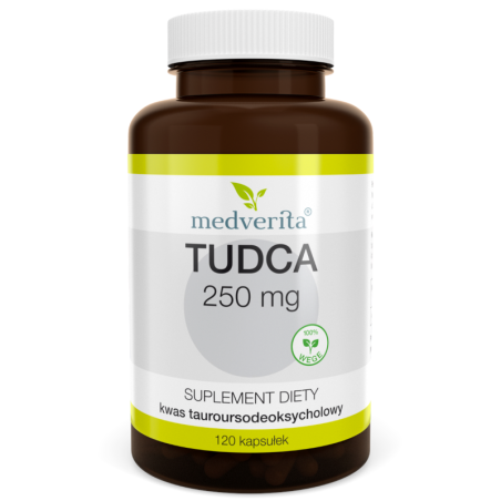 MEDVERITA Tudca 250mg - Wsparcie i Regeneracja Wątroby