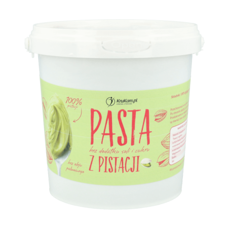 KruKam Pasta Pistacjowa 1000g | Zdrowa Żywność | Biotechsklep.pl