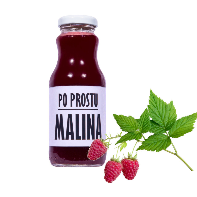 Sadvit Sok Malina 100% 250ml - Naturalny sok malinowy