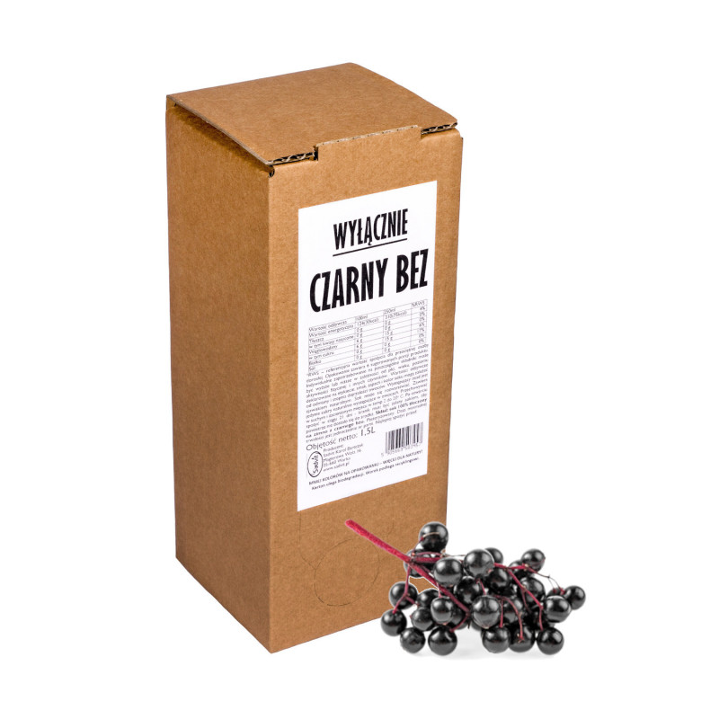 Sadvit Czarny Bez 100% Sok 1.5L - Naturalna moc owoców