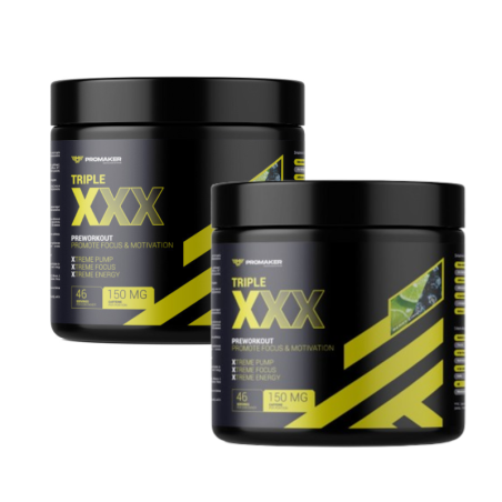 Promaker Triple XXX Jagoda Cytryna - Przedtreningówka Bez Kreatyny