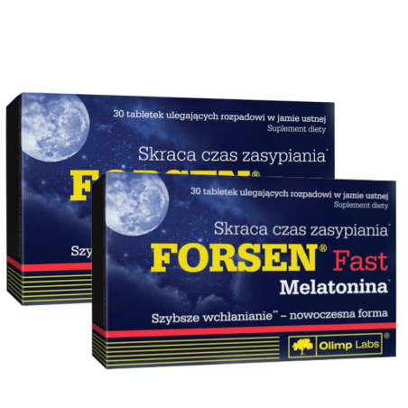 Olimp Forsen Fast 2x30kaps - Melatonina na sen