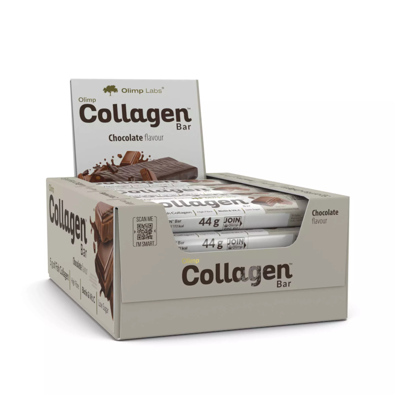 Olimp Collagen Bar 44g - Wielopak 25 szt. - Kolagen na Stawy i Skórę