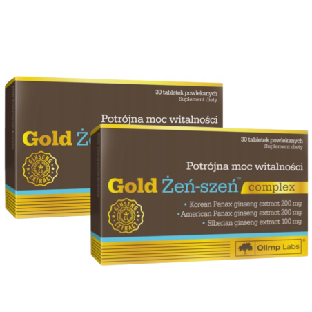 Olimp Żeń-szeń Complex 2x30tab - Witalność i Koncentracja