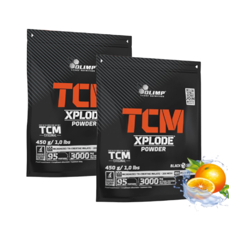 Olimp TCM Xplode 2x450g - Jabłczan Kreatyny dla Siły i Masy