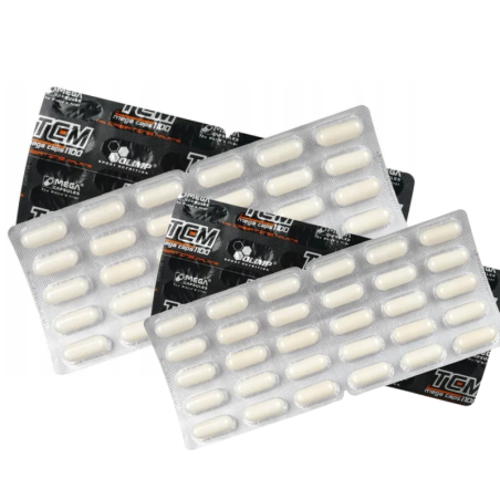 Olimp TCM 1100 Mega Caps - Wielopak 2x30 kaps - Siła i regeneracja