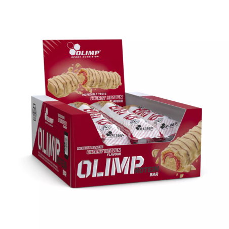 Olimp Protein Bar 64g (12 sztuk) - Wysokobiałkowa Przekąska