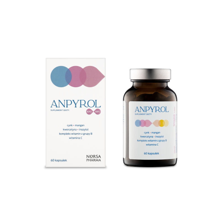 Norsa Pharma Anpyrol KPU/HPU 60 kaps - Wsparcie odporności