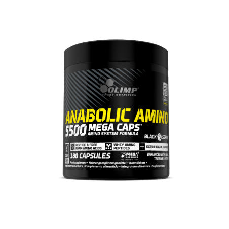 Olimp Anabolic Amino 5500 180 kaps - Aminokwasy BCAA, EAA i inne