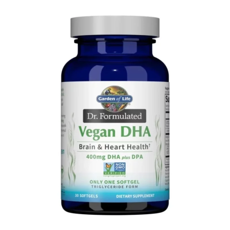 Garden of Life Dr. Formulated Vegan DHA 30 softgels - Roślinne Omega-3