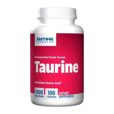 Jarrow Formulas Taurine 1000mg 100 kaps – Energia i Koncentracja