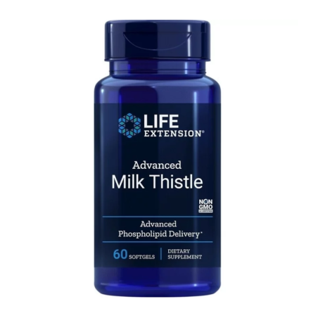 Life Extension Advanced Milk Thistle 60 softgels - wsparcie wątroby