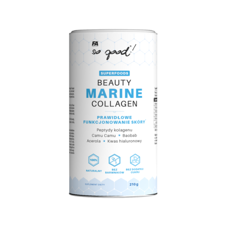 FA so good! Beauty Marine Collagen 210g - Kolagen na skórę, włosy i paznokcie