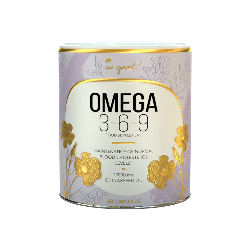 FA So Good! Omega 3-6-9 60 kaps - Zdrowe Kwasy Tłuszczowe