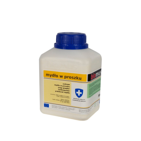 Biomus Mydło w Płatkach 500g - Naturalne Mydło w Proszku