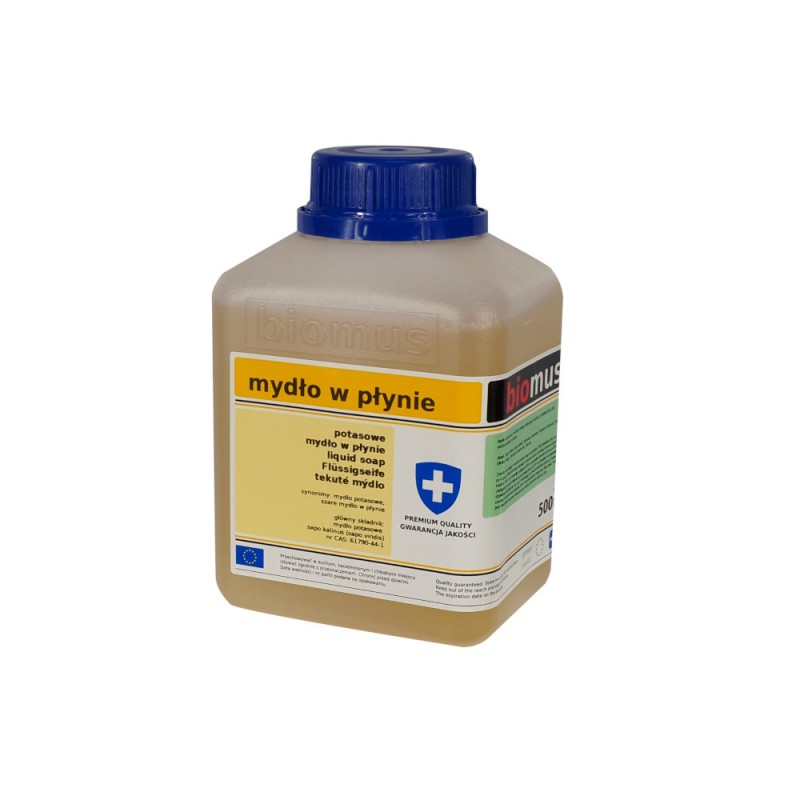 Biomus Mydło w Płynie Szare Potasowe 500ml - Naturalna Pielęgnacja