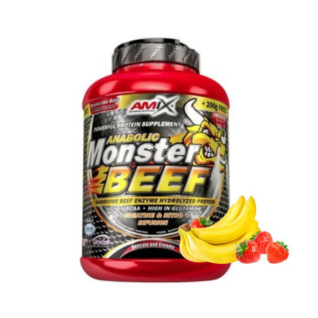 Amix Anabolic Monster BEEF 90% 1000g - Białko Wołowe