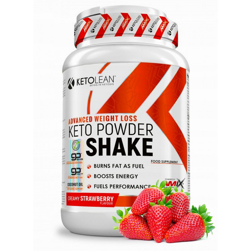 Amix Nutrition KetoLean goBHB Powder Shake 600g - Zamiennik Posiłku Keto