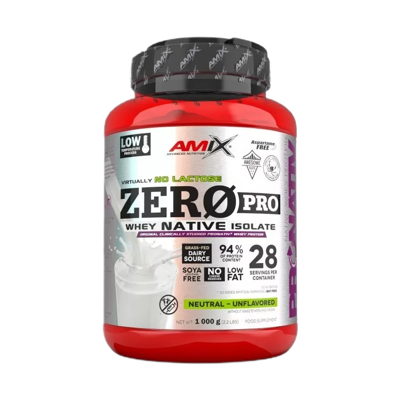 Amix Nutrition ZeroPro Protein 1000g - Izolat Białka WPI