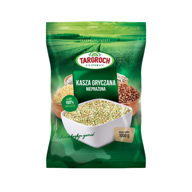 Targroch Kasza Gryczana Niepalona 1 kg - Zdrowa Żywność