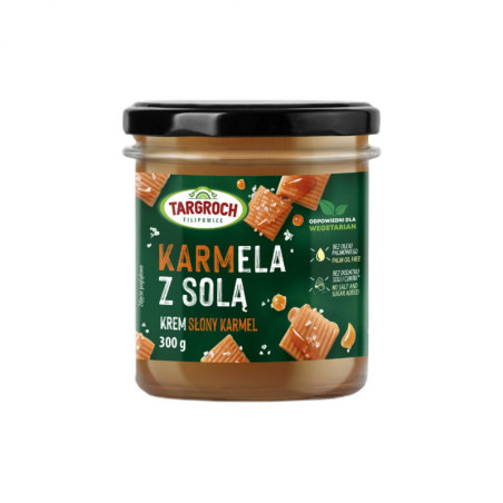 Targroch Karmel z Solą - Krem o smaku słonego karmelu 300g